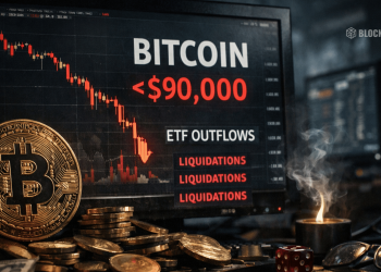 Bitcoin Slips Below $90,000 as ETF Outflows Trigger Liquidations — Here Is What’s Pressuring Price