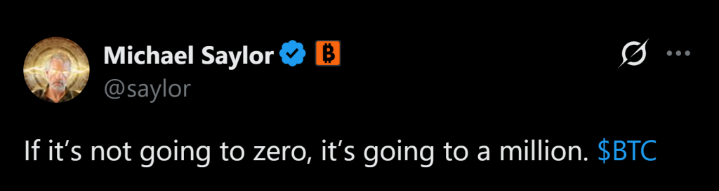 Saylor Says Bitcoin to alt=