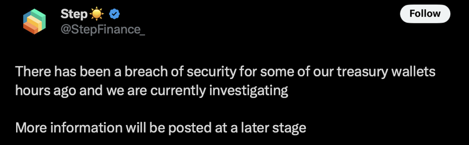 Step Finance Exploit