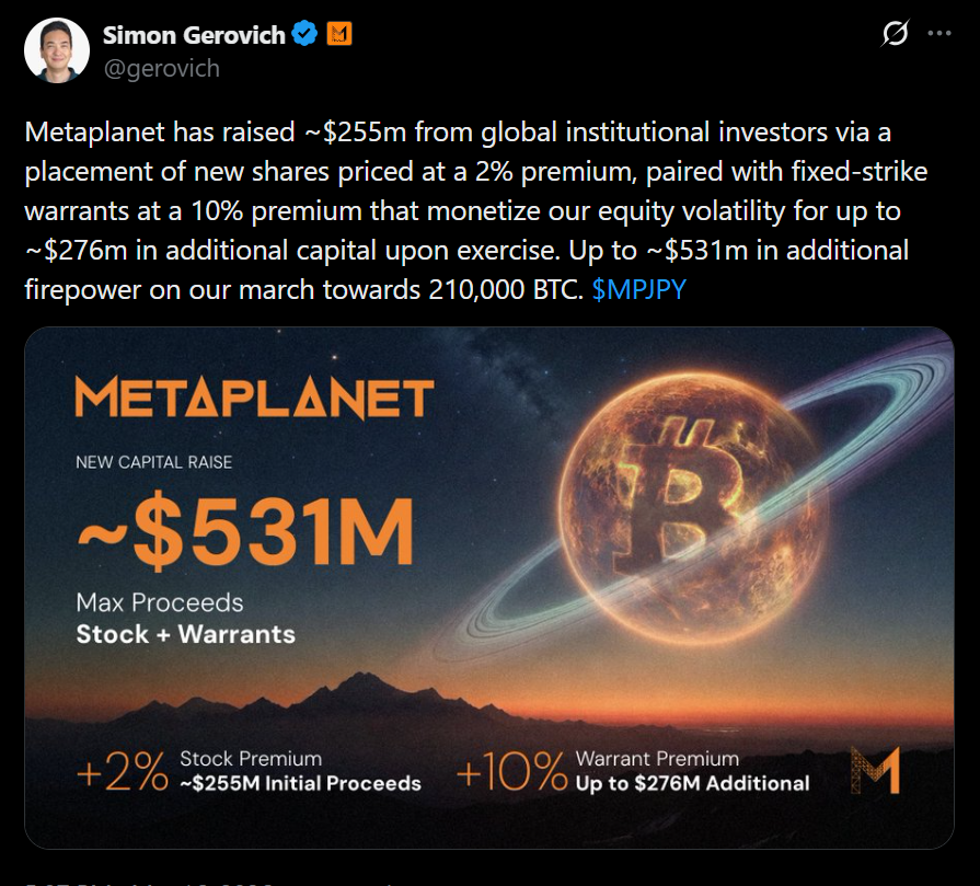 Metaplanet Raises 5M to Purchase Bitcoin – Right here Is Why Company BTC Demand Is Rising – BlockNews Metaplanet Raises 5M to Purchase Bitcoin – Right here Is Why Company BTC Demand Is Rising – BlockNews
