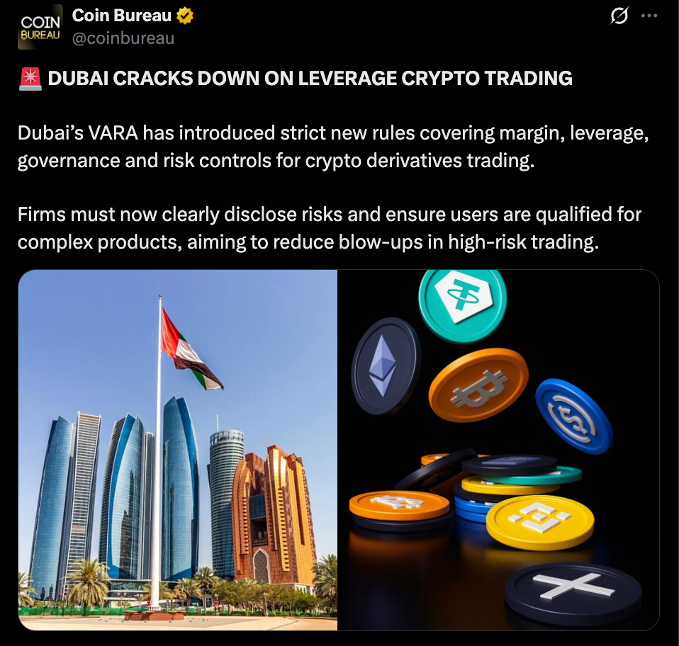 Dubai Simply Put a Ceiling on Leverage—And It’s a Warning Shot for World Crypto Markets – BlockNews Dubai Simply Put a Ceiling on Leverage—And It’s a Warning Shot for World Crypto Markets – BlockNews