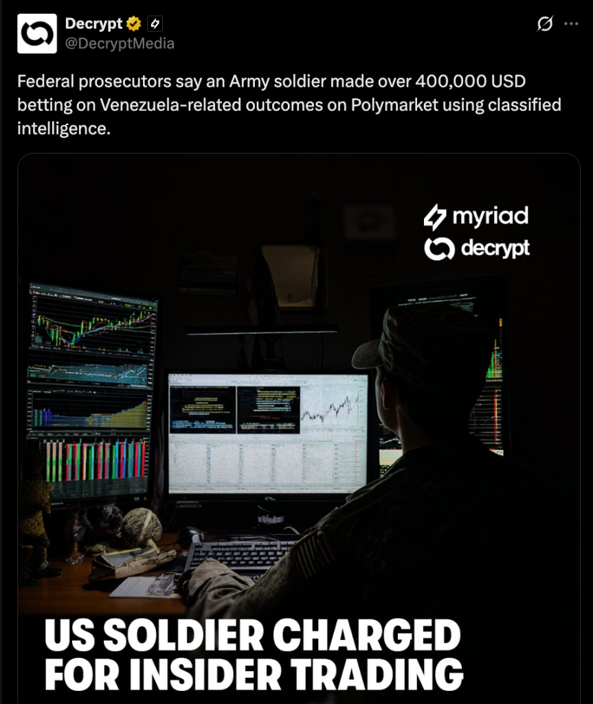 A Soldier Guess K on Maduro’s Fall and Faces Jail. Oil Merchants Do It Every day and Get Bonuses. – BlockNews