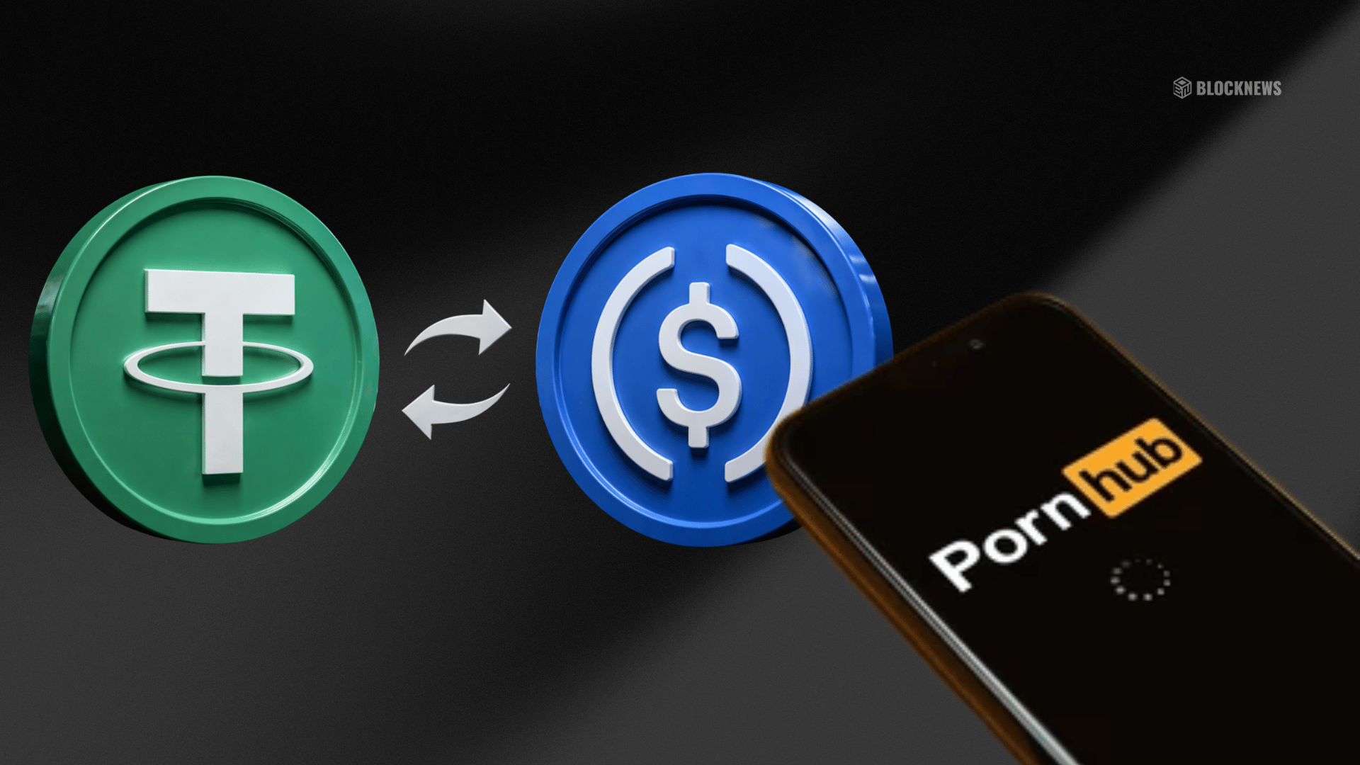 Pornhub Just Chose USDC Over USDT, and Honestly, Regulation Is Coming for Everyone