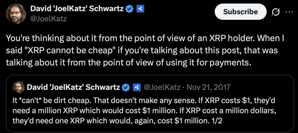 Schwartz Xrp