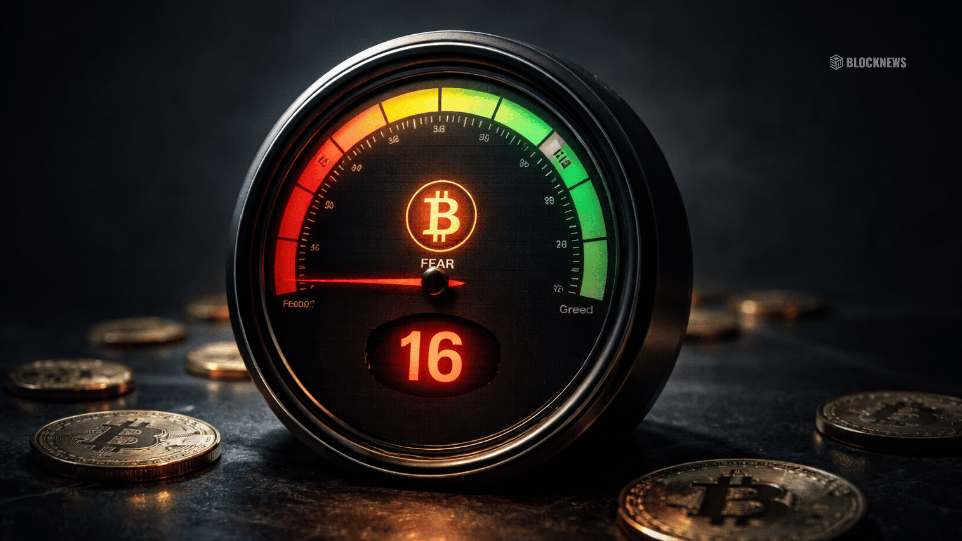 The Crypto Fear & Greed Index Just Hit 16, Which Means Everyone Is Still Terrified