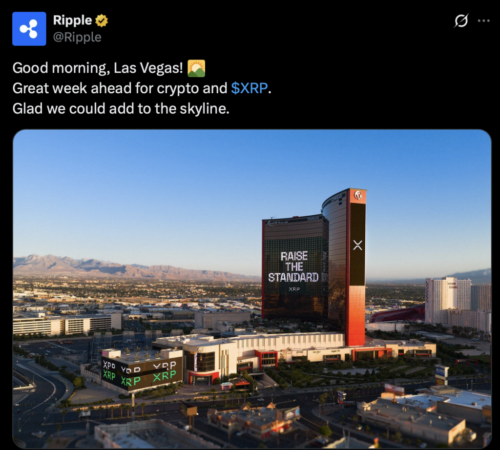 Xrp Las Vegas Billboard