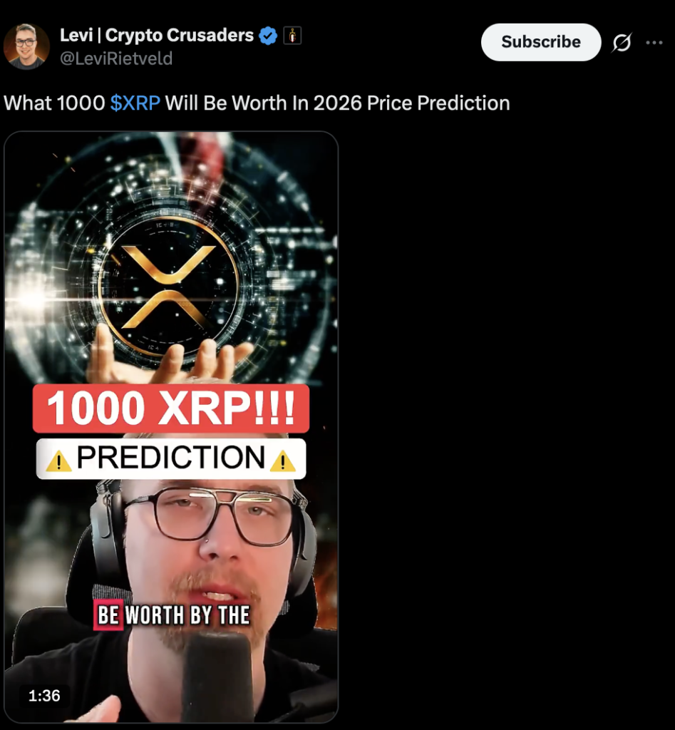 1000 $XRP