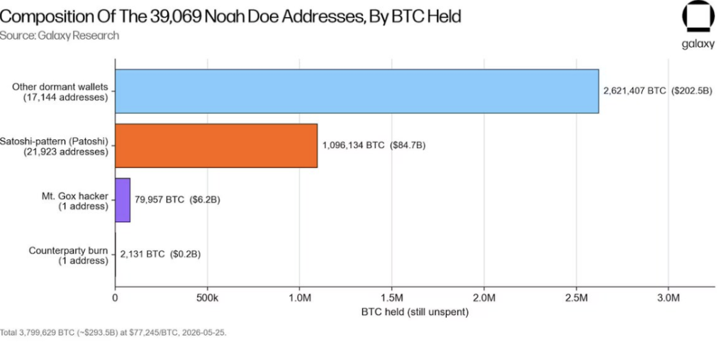 Composition of the 39,069 Noah Doe Addresses