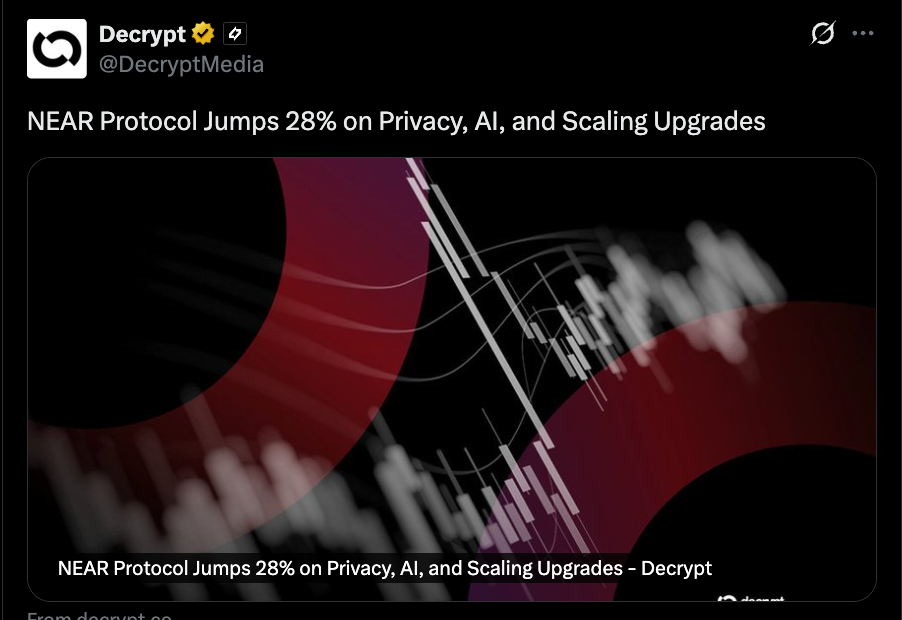 NEAR Simply Jumped 28% — Right here’s Why This One Would possibly Truly Be Earned – BlockNews NEAR Simply Jumped 28% — Right here’s Why This One Would possibly Truly Be Earned – BlockNews