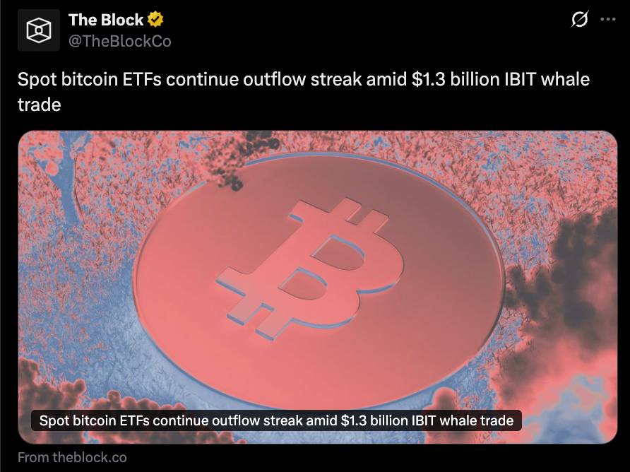 Bitcoin ETFs Hold Bleeding – Right here Is Why Wall Avenue Nonetheless Appears to be like Extraordinarily Snug With BTC – BlockNews Bitcoin ETFs Hold Bleeding – Right here Is Why Wall Avenue Nonetheless Appears to be like Extraordinarily Snug With BTC – BlockNews