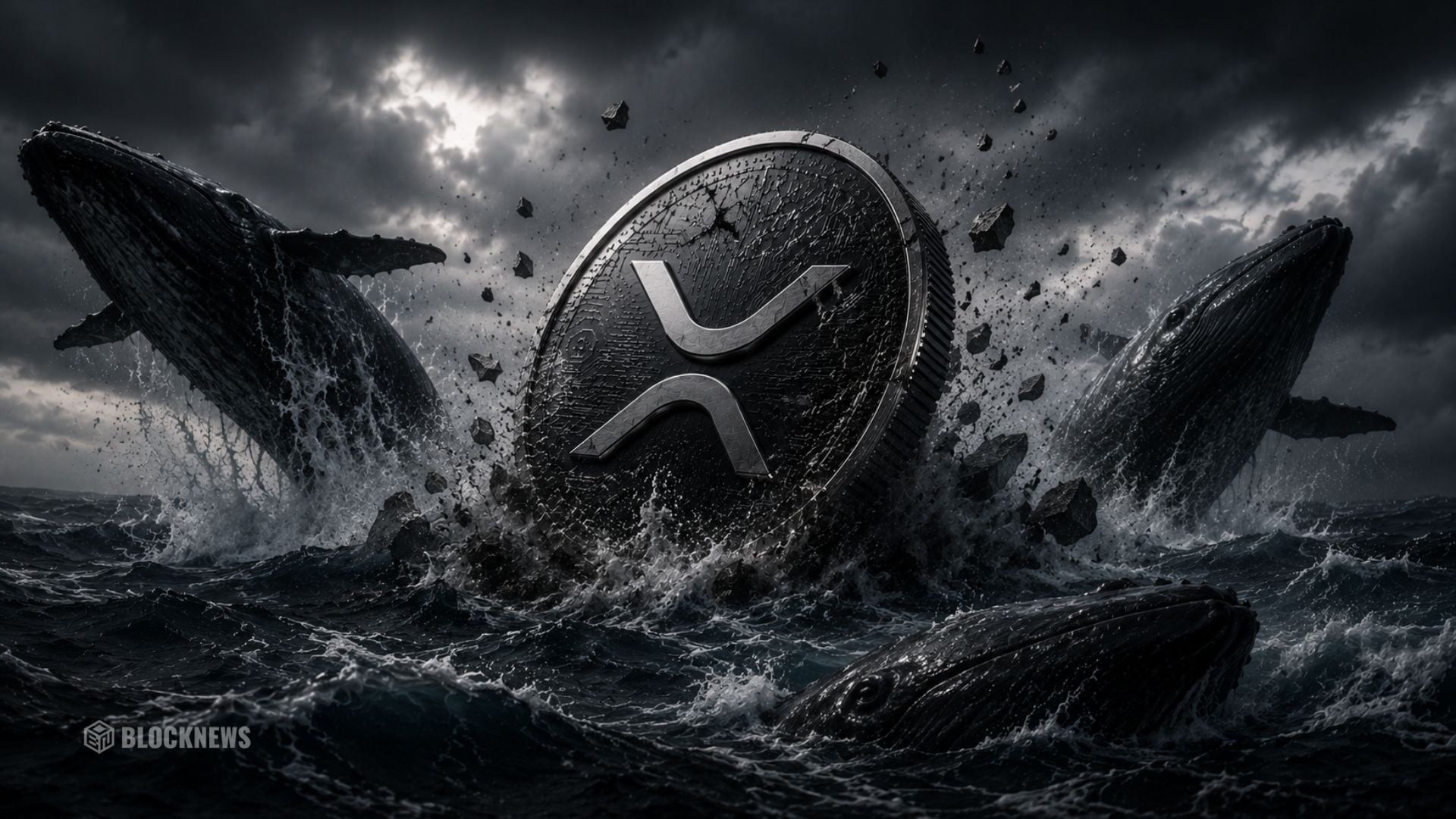 XRP Whale Activity Collapses 57% as Price Weakens – Here Is Why Traders Are Watching Closely
