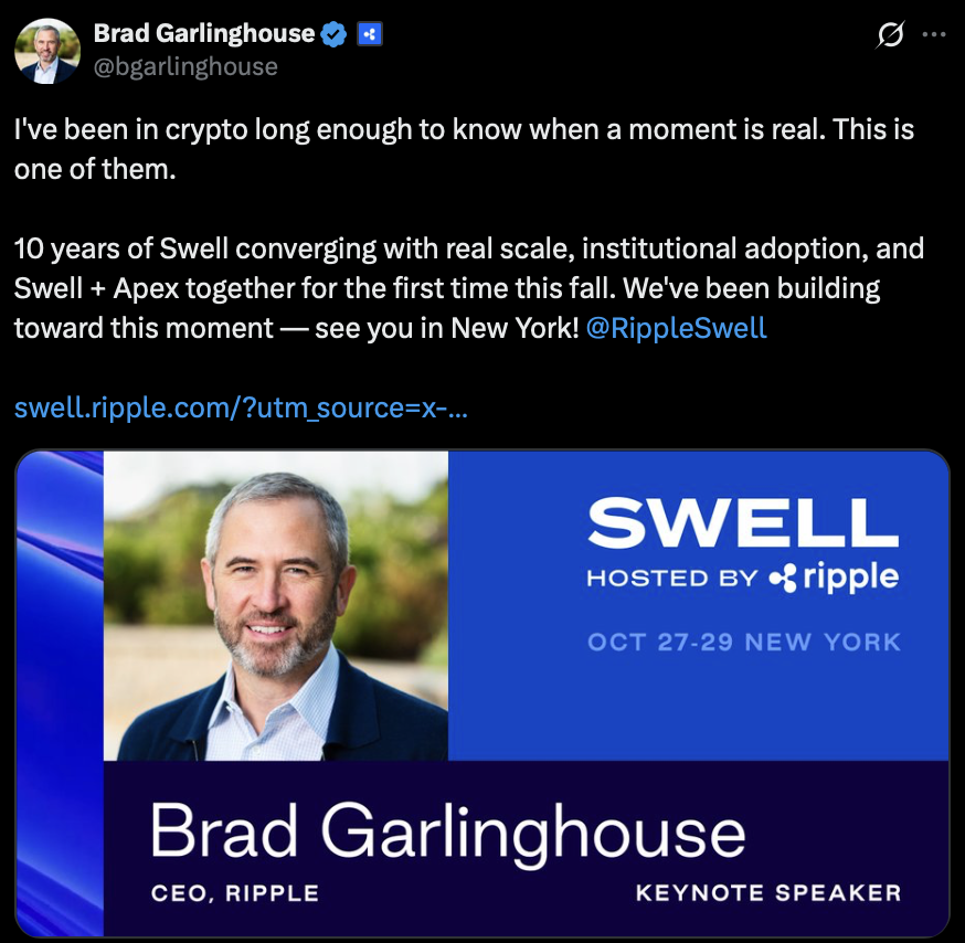Brad Garlinghouse Ripple 