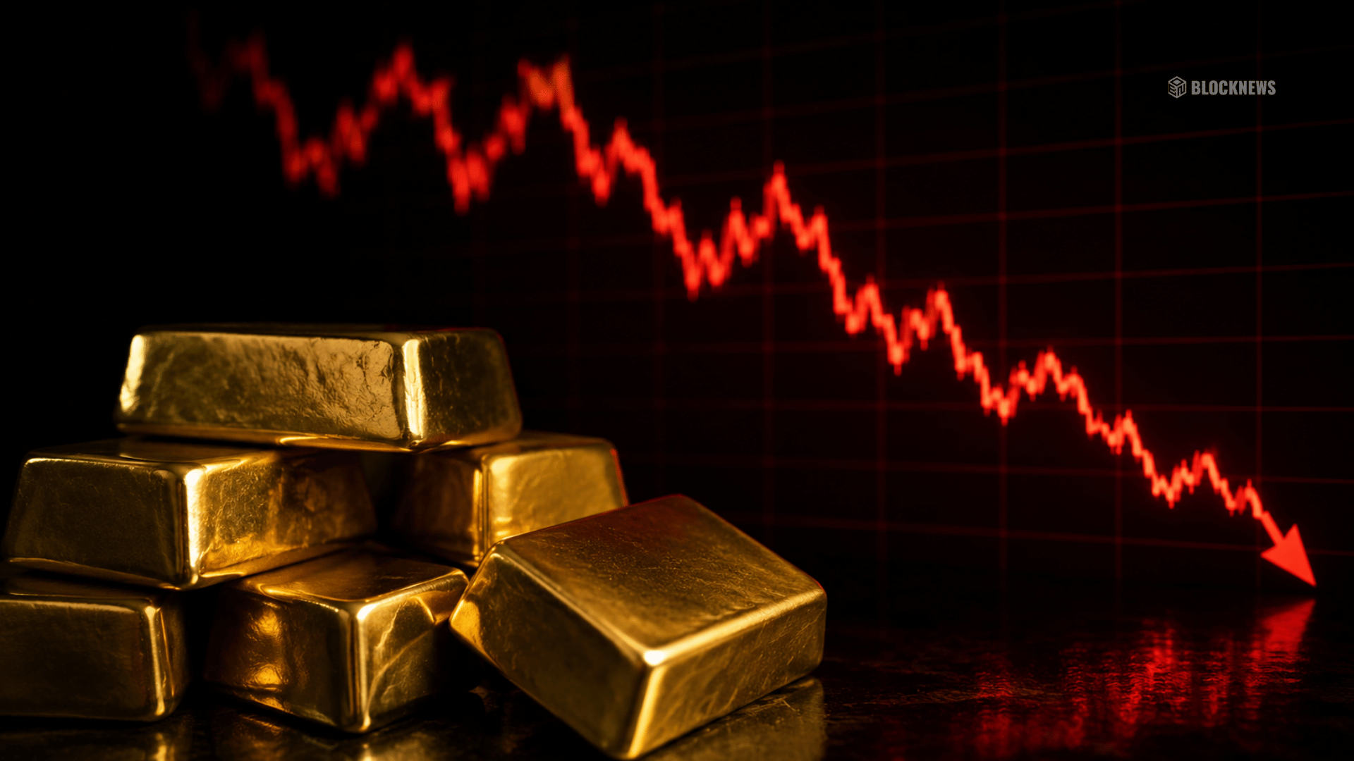 Gold Falls After Hawkish Fed Decision – Here Is Why Crypto Traders Should Pay Attention