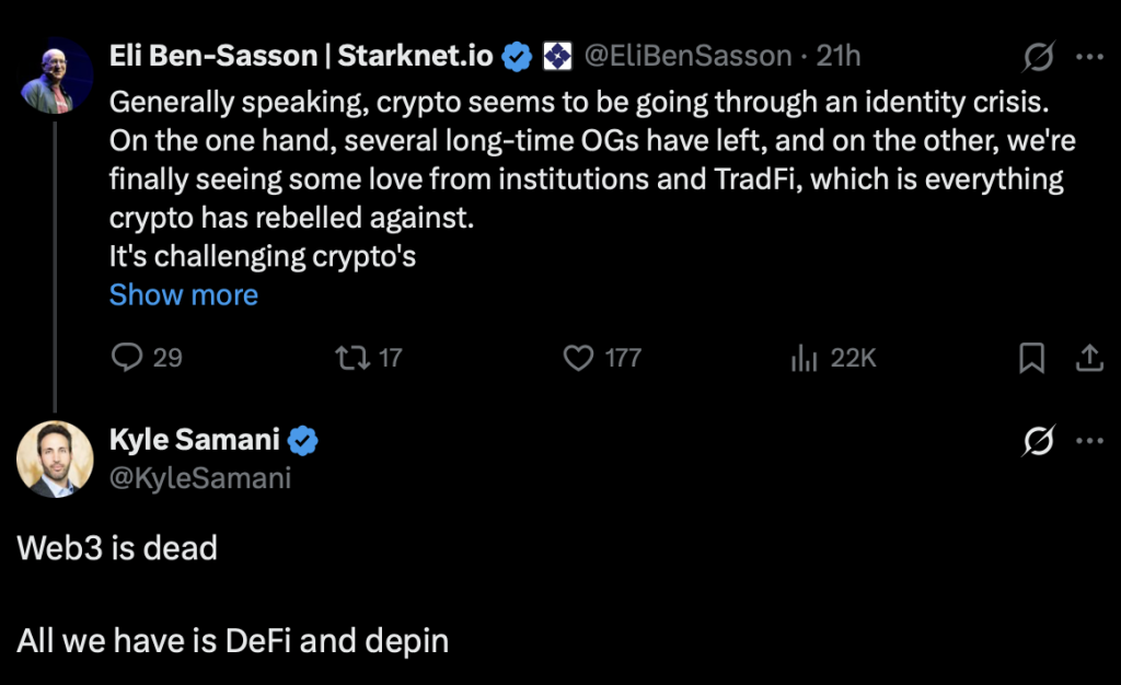 Kyle Samani Web3 is dead