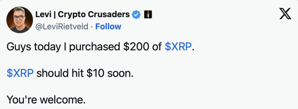 XRP $10