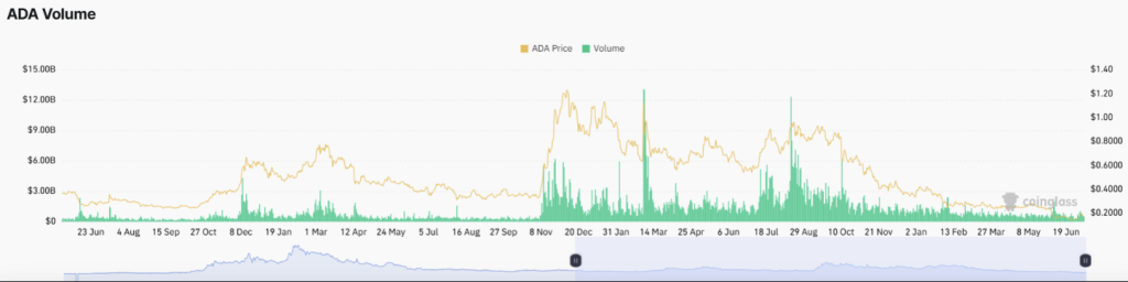 Cardano ADA coinglass